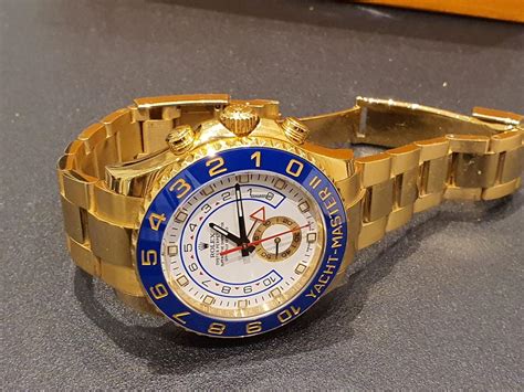 yacht master 2 solid gold.